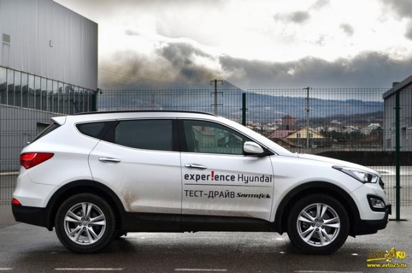 Санта в городе: тест-драйв Hyundai Santa Fe